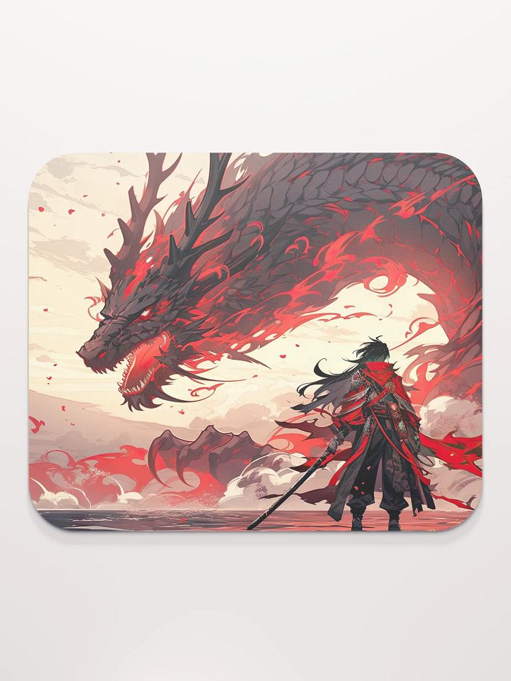 Anime, Dragon's Confrontation Mouse Pad product image (2)