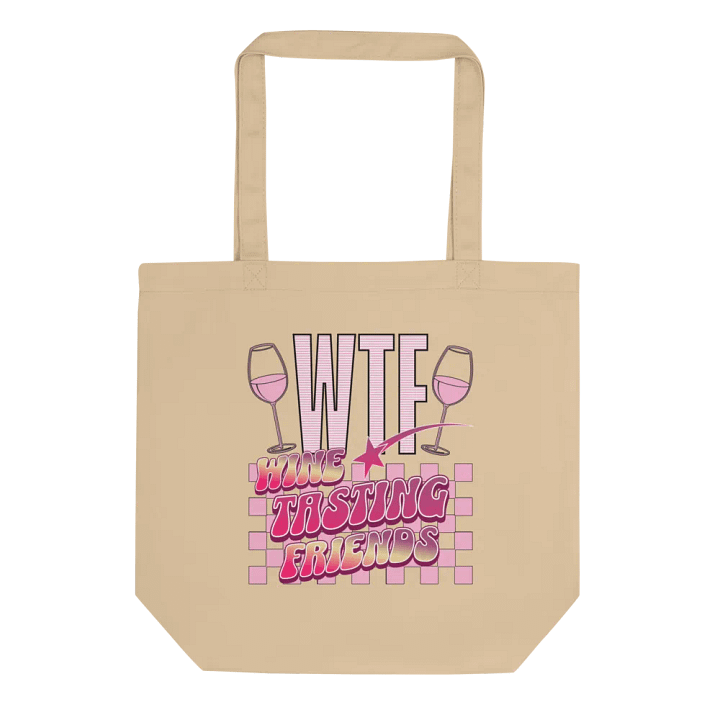 WTF Wine Tasting Friends Tote Bag product image (1)