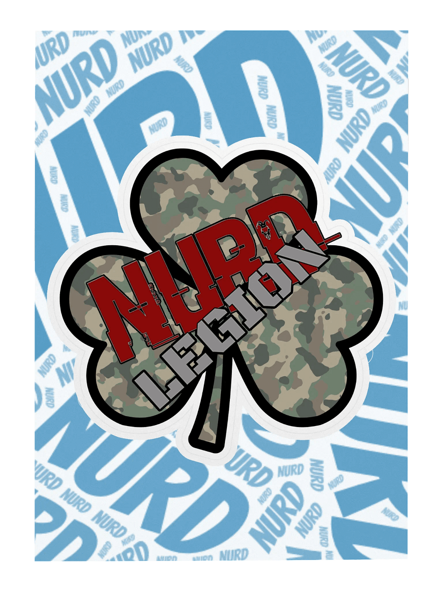 NurdLegion - Shamrock 2025 Kiss Cut Sticker product image (3)