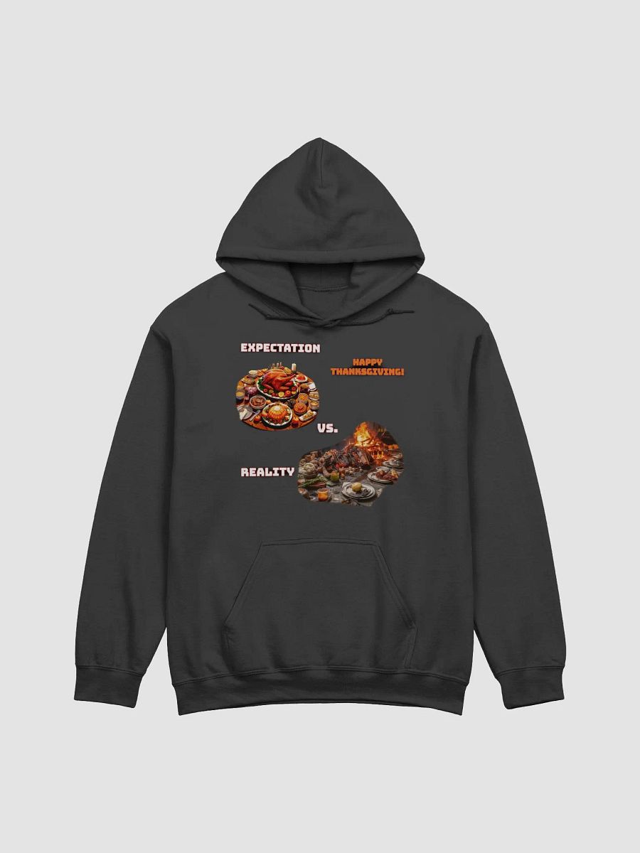 Expectation vs Reality Funny Thanksgiving Hoodie product image (3)