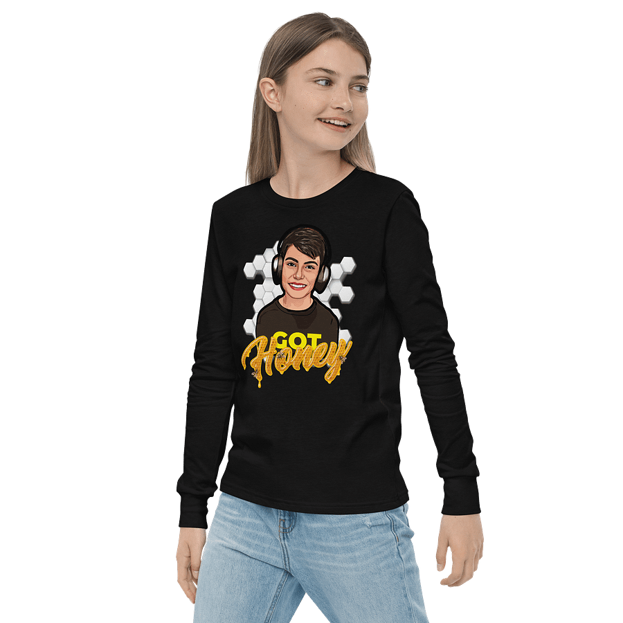 Got Honey Youth Long Sleeve T-Shirt product image (9)