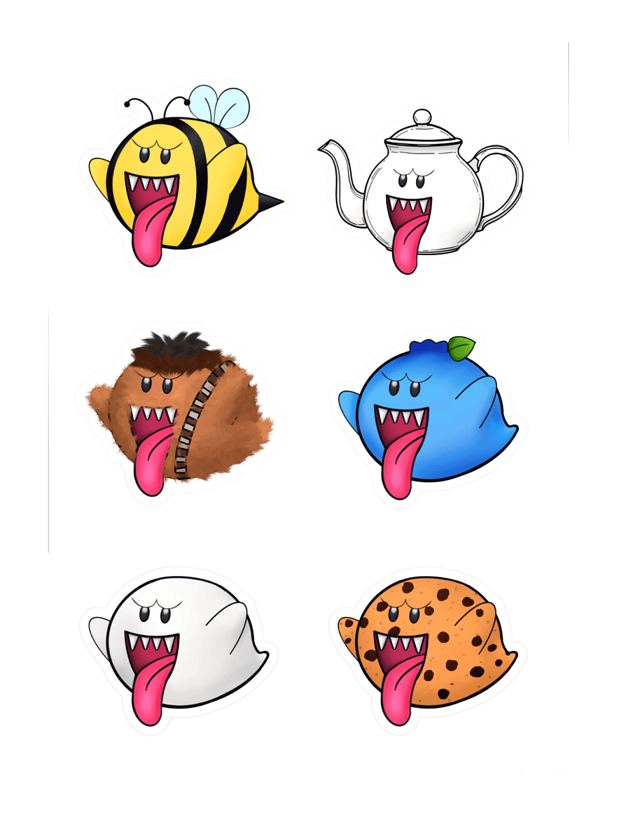 Boo Sticker Sheet product image (3)