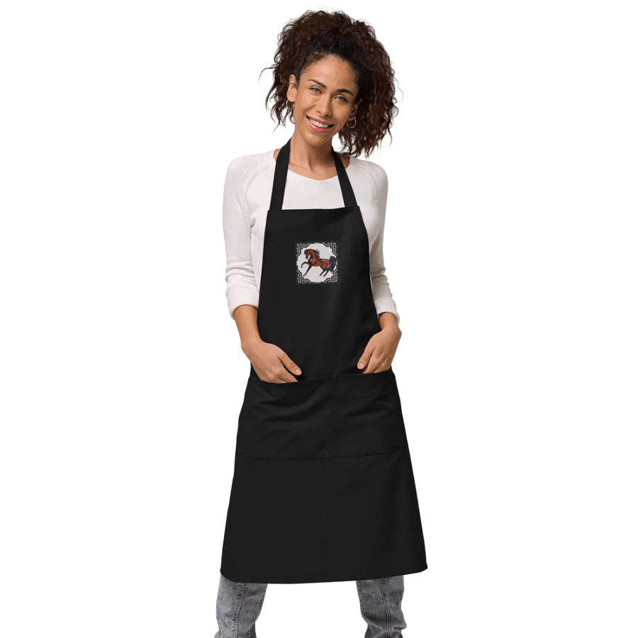 Arabian Stallion Embroidered Apron product image (10)