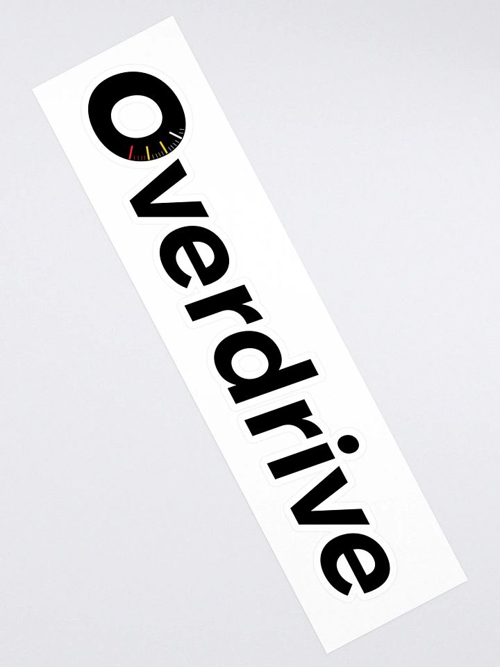 BIG overdrive kiss cut sticker product image (2)