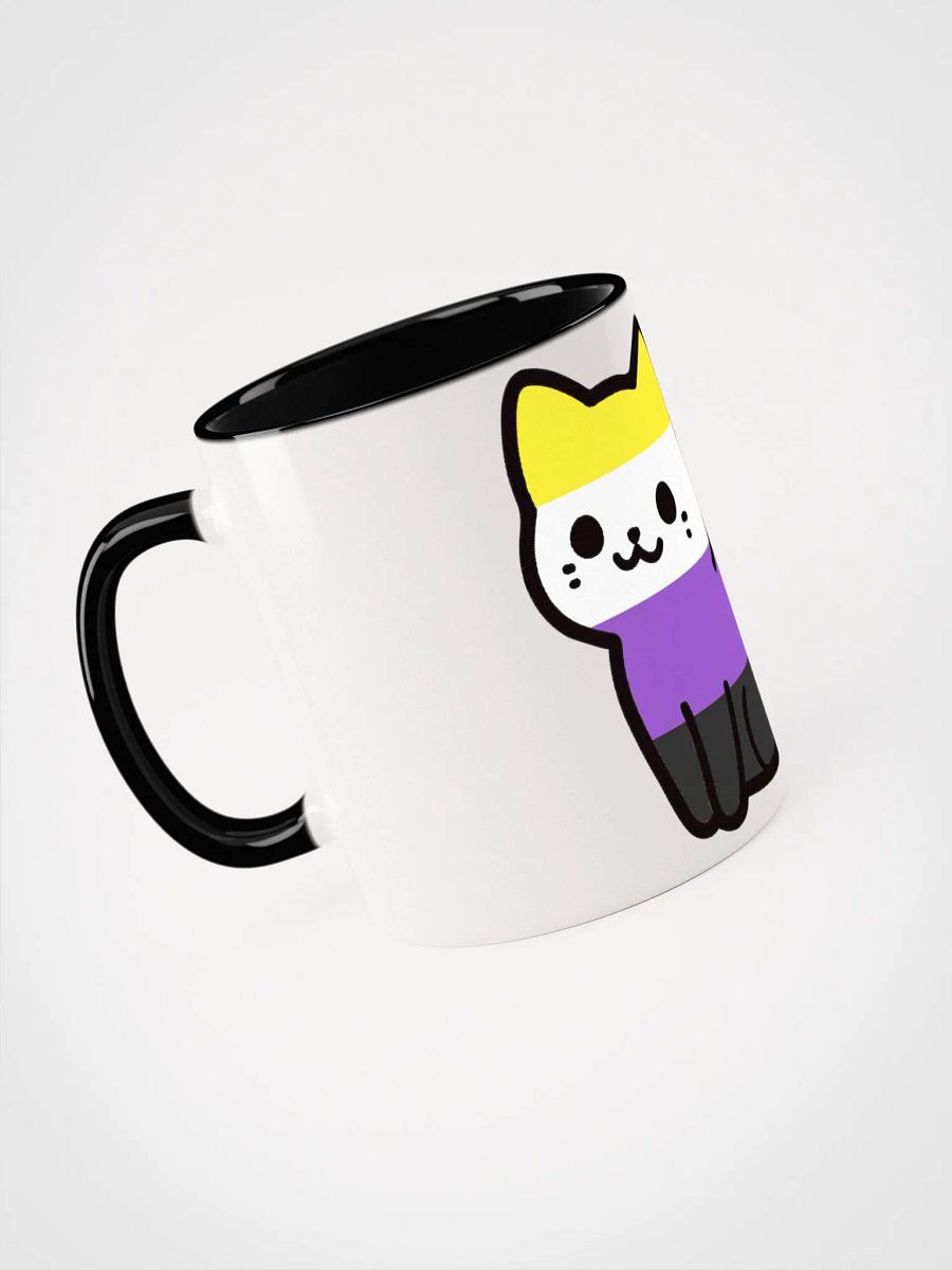 Nonbinary Pride Kitty Mug product image (36)