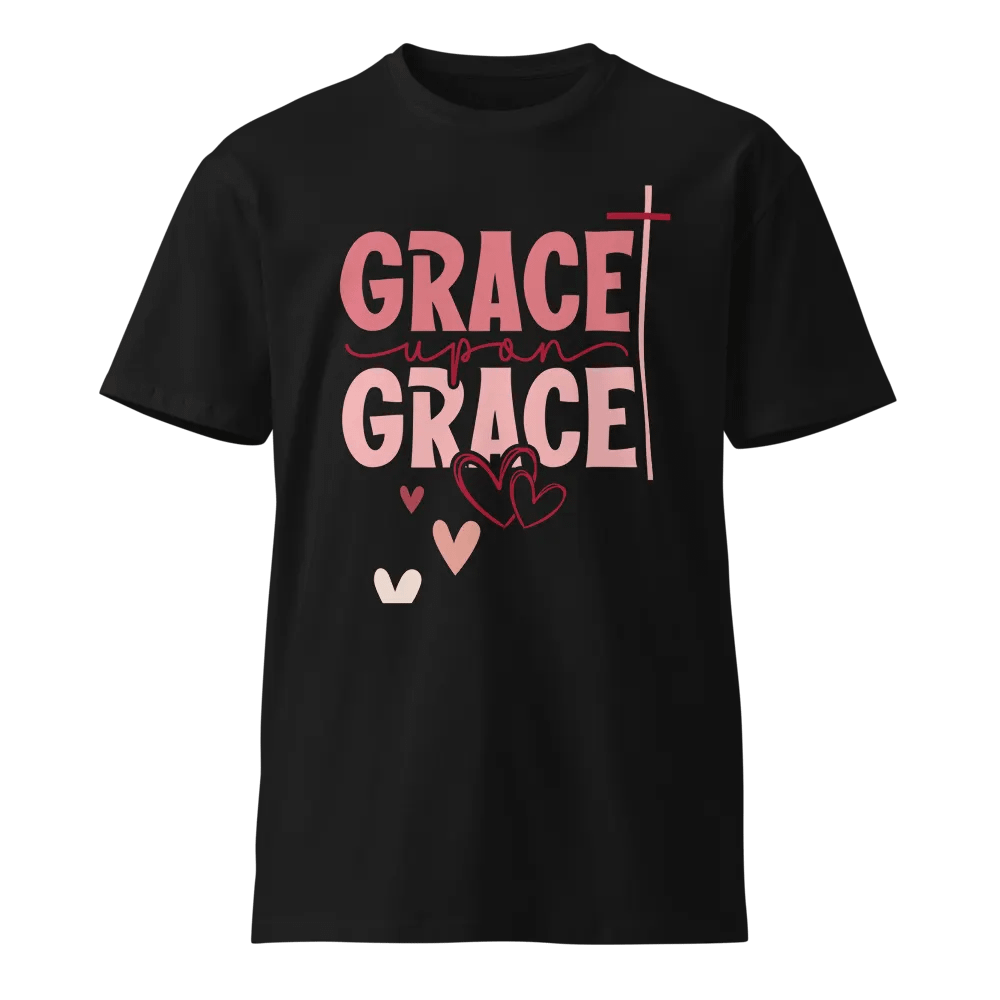 Graceful Hearts Pink T-Shirt product image (1)