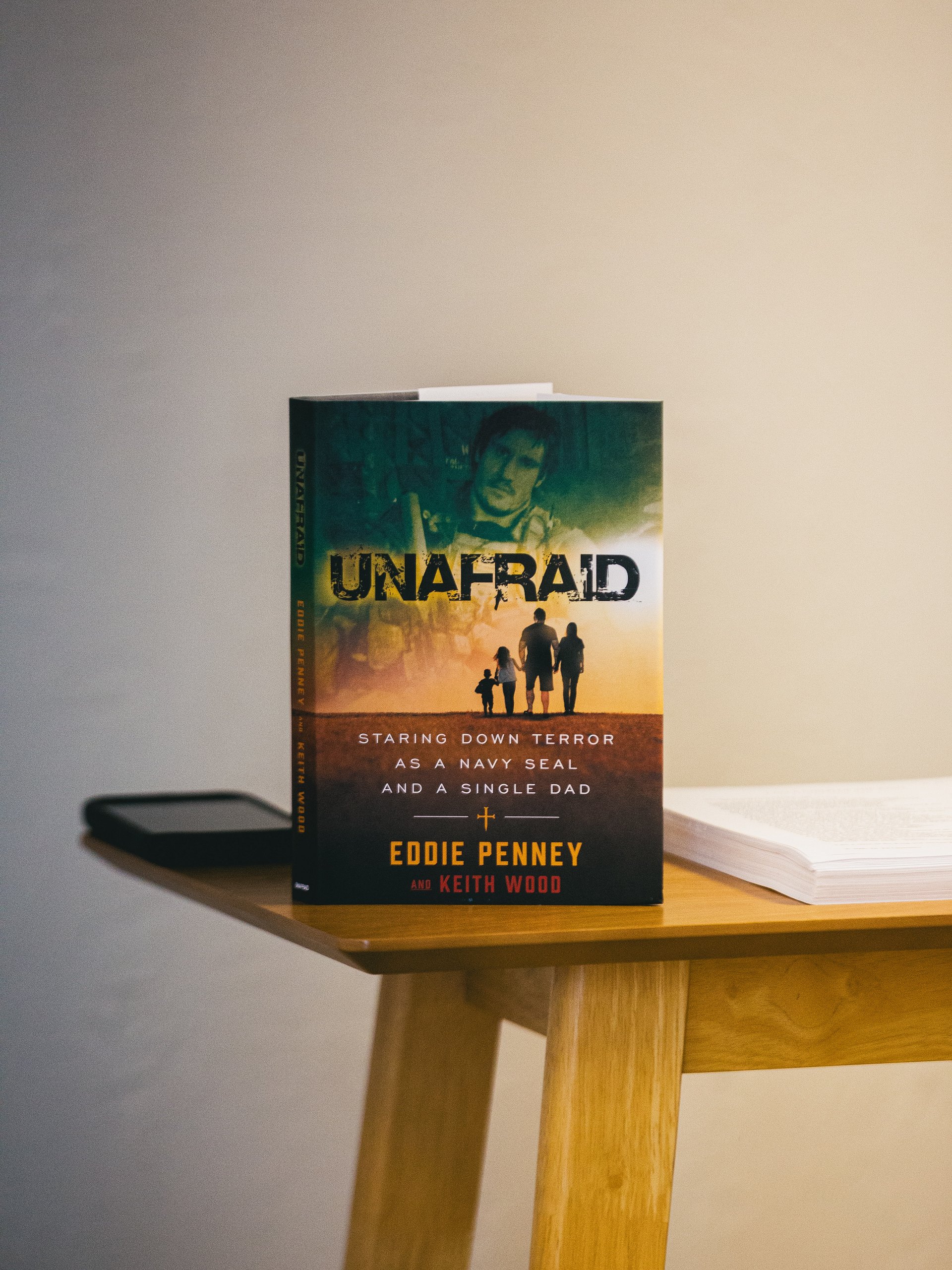 Signed UNAFRAID: Staring Down Terror as a Navy SEAL and a Single Dad (Clean Version) product image (2)