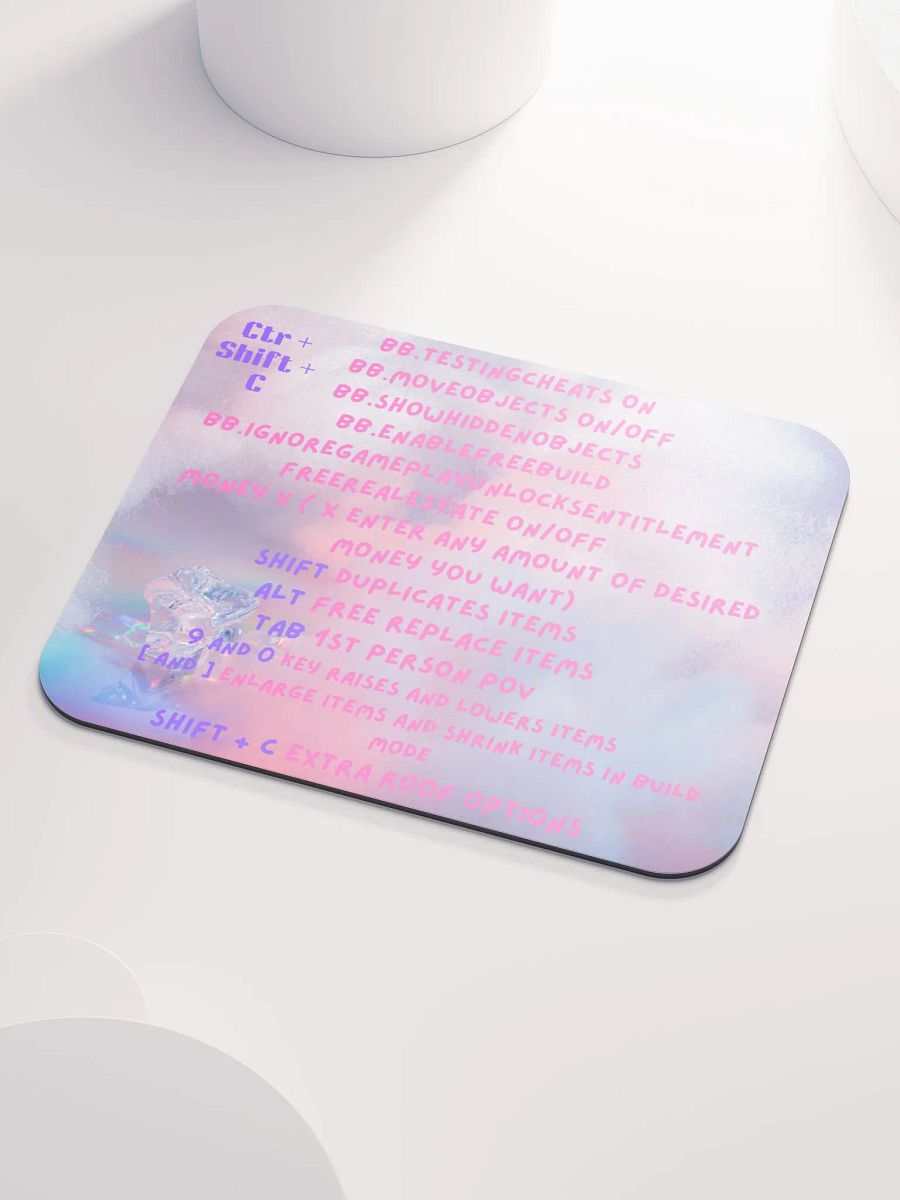 The sims 4 Cheat Code Mouse Pad product image (3)