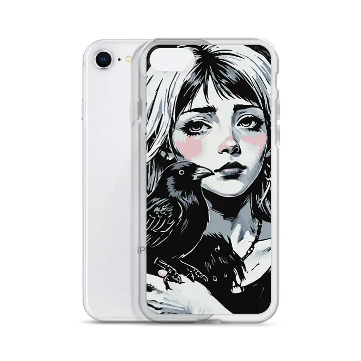 Raven Portrait iPhone Case product image (328)