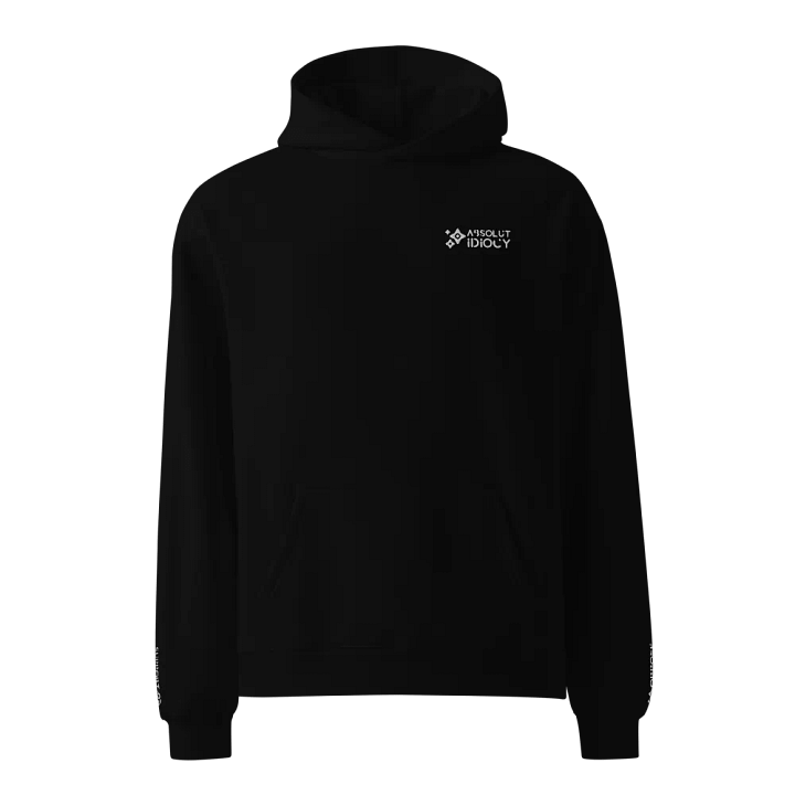 Absolut Idiocy Unisex Premium Oversized Hoodie - F✨ck Generative AI (Logotype) product image (1)