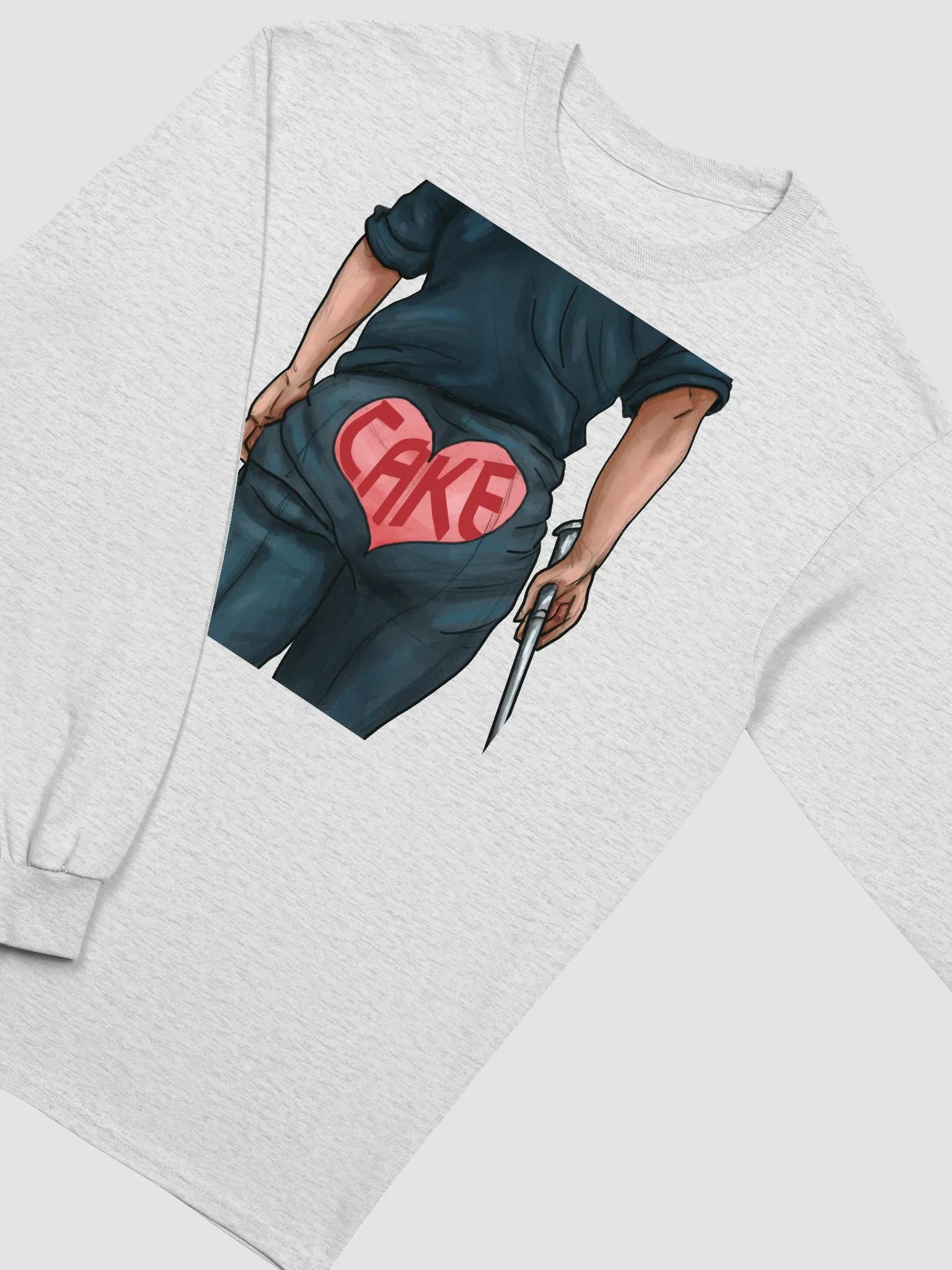 Geralt Cake Long-sleeved Tee product image (21)
