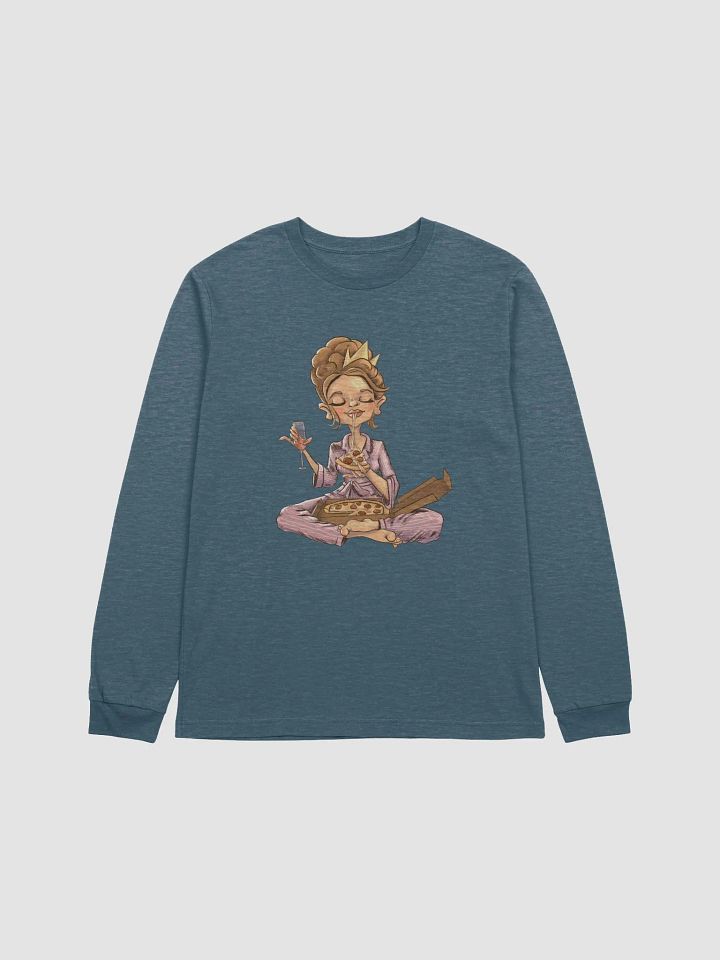 Pizza & Pink Champagne Super Soft Longsleeve Tee product image (4)