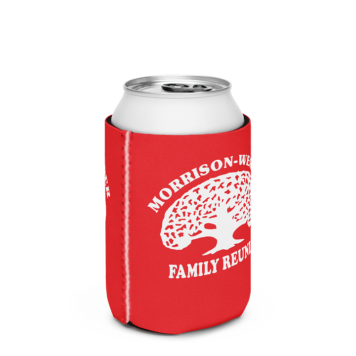 "Morrison-Werner Family Tree" Can Coozie (Red) product image (2)