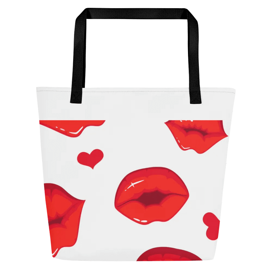 Love Lips All-Over Tote Bag product image (3)