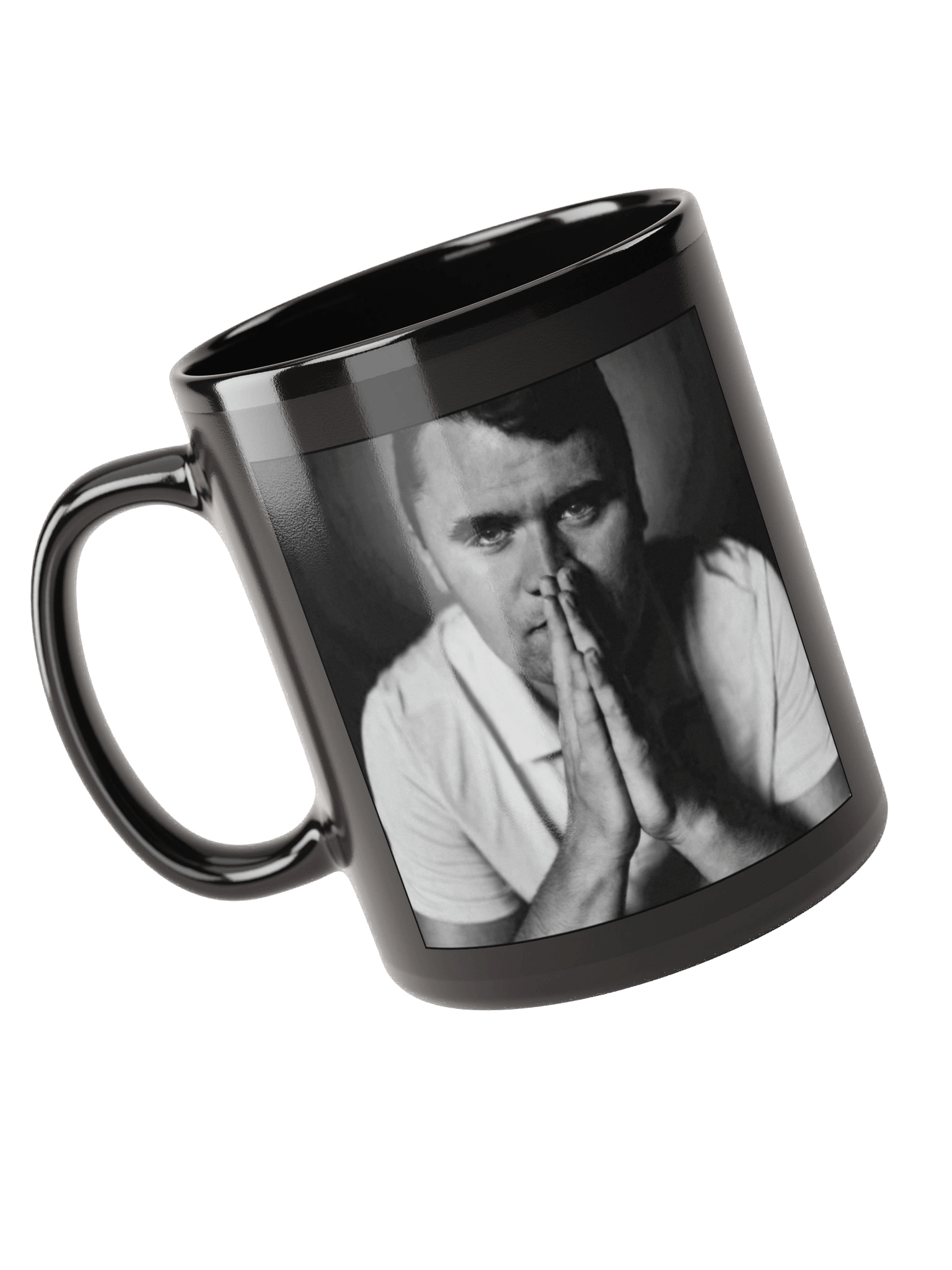 Glossy Black Charlie Kirk Mug product image (3)