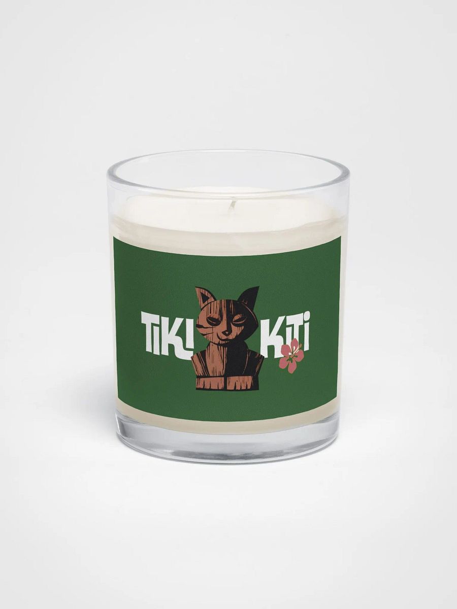 Tiki Kiti - Soy Wax Candle In A Clear Glass Jar product image (1)