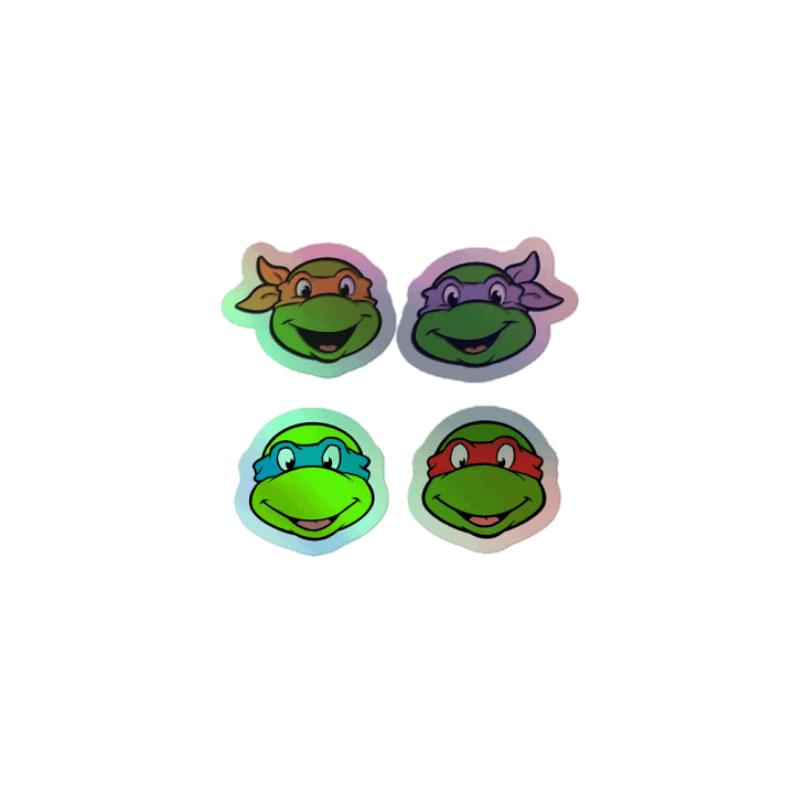 "Ninja Turtles" Holographic Sticker Sheet product image (1)
