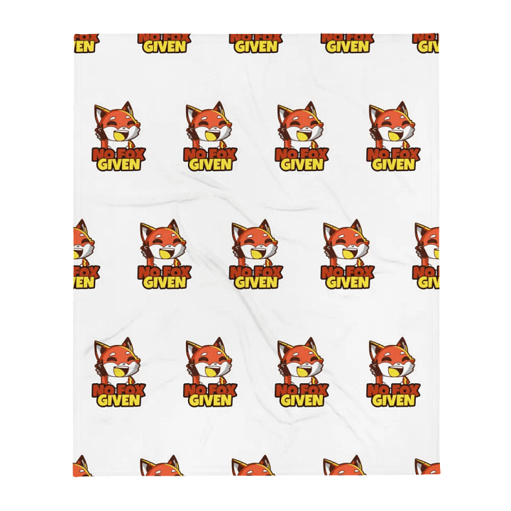 No Fox Given Blanket product image (1)