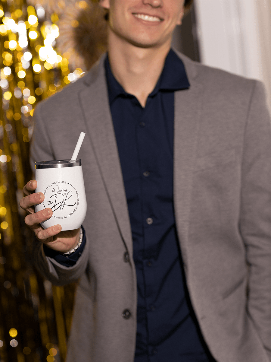 Insulated Wine Tumbler – Coolest Boss Ever | Luxe, Spill-Proof & Leadership-Ready product image (3)