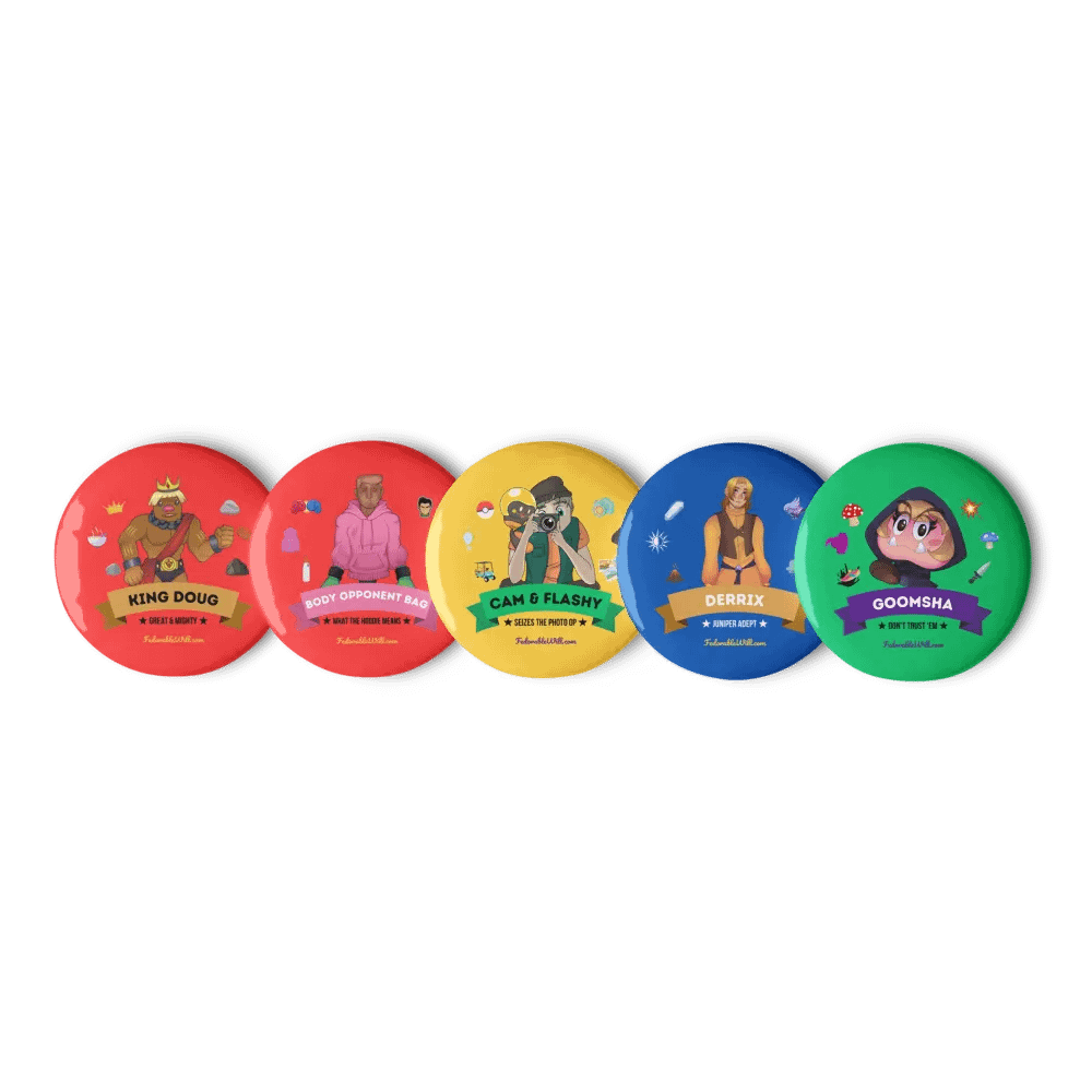 Super Smash Quest Pins + King Doug product image (5)