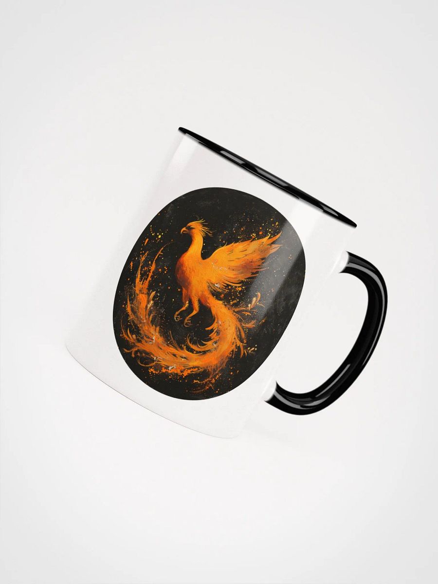 The Phoenix Ceramic Mug with Black Color Inside product image (7)