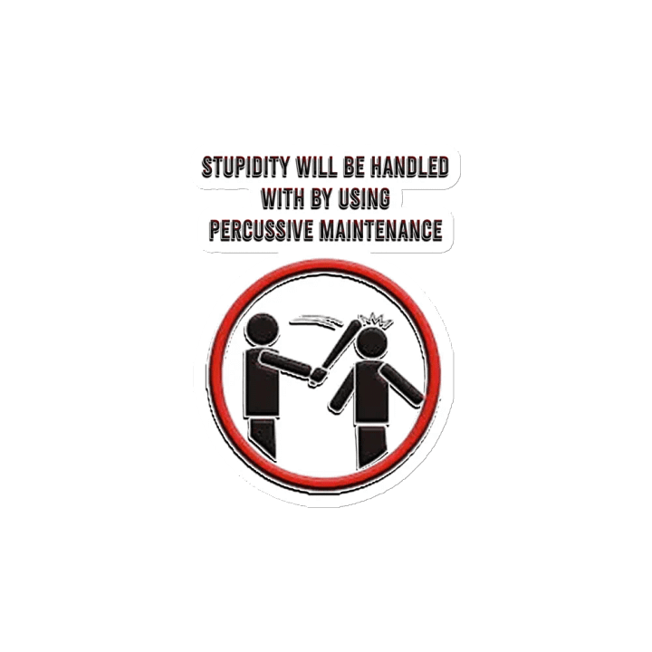 Stupidity - Magnet product image (2)