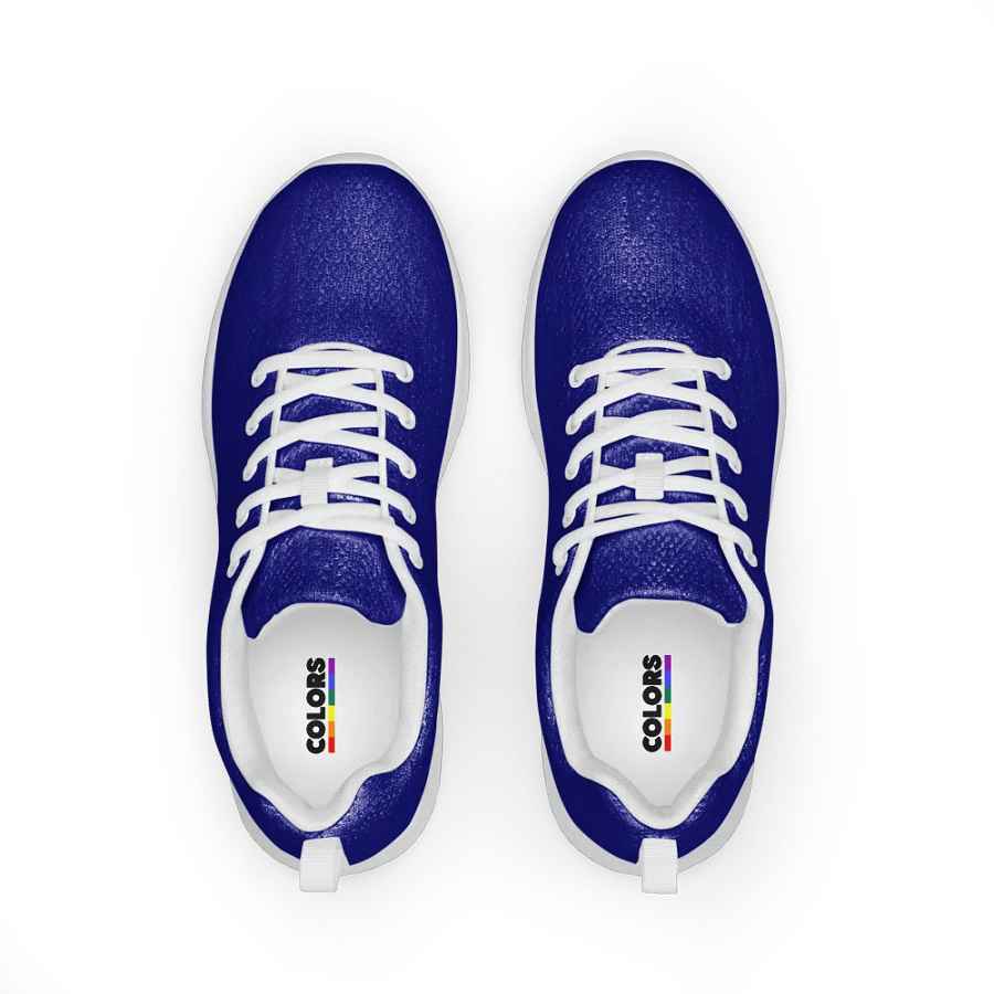 Women's Navy Blue Athletic Shoes Lace-up Sneakers product image (1)