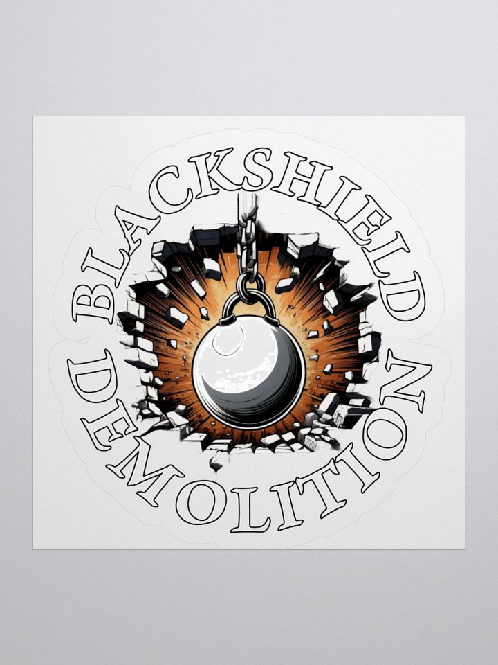 Blackshield Demolition KissCut Sticker product image (2)