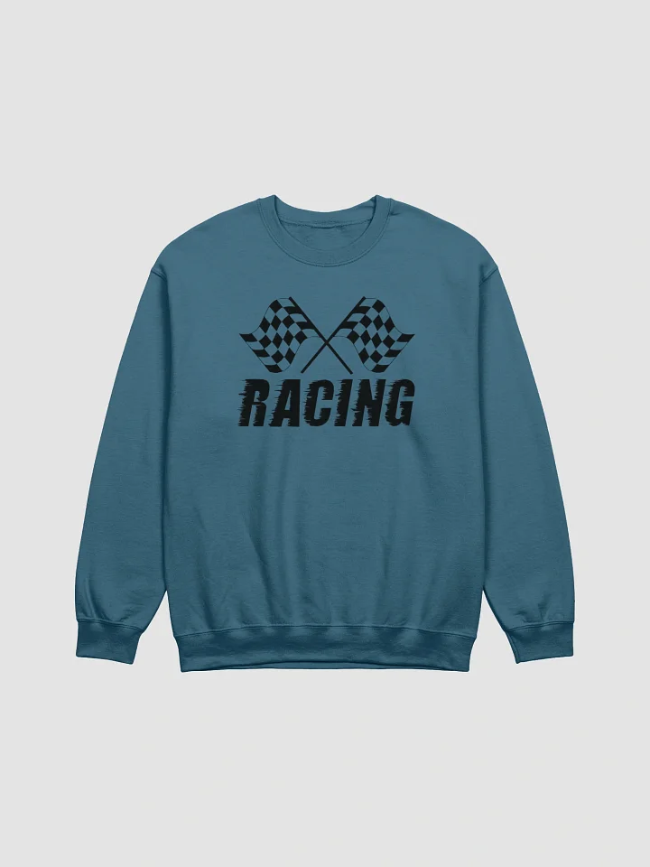 Checkered Flags Racing Crewneck Sweatshirt product image (5)