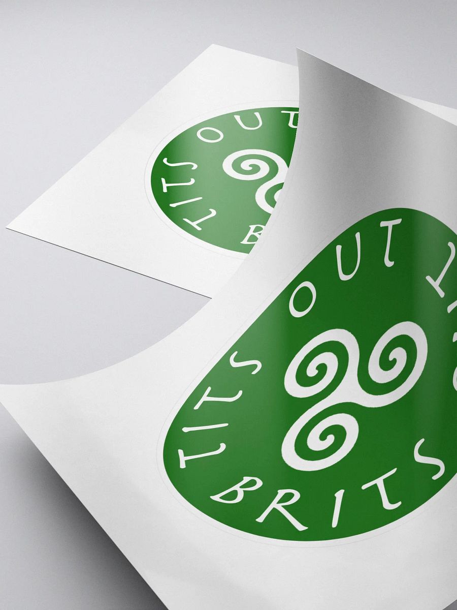Tits Out Brits Out Sticker product image (4)