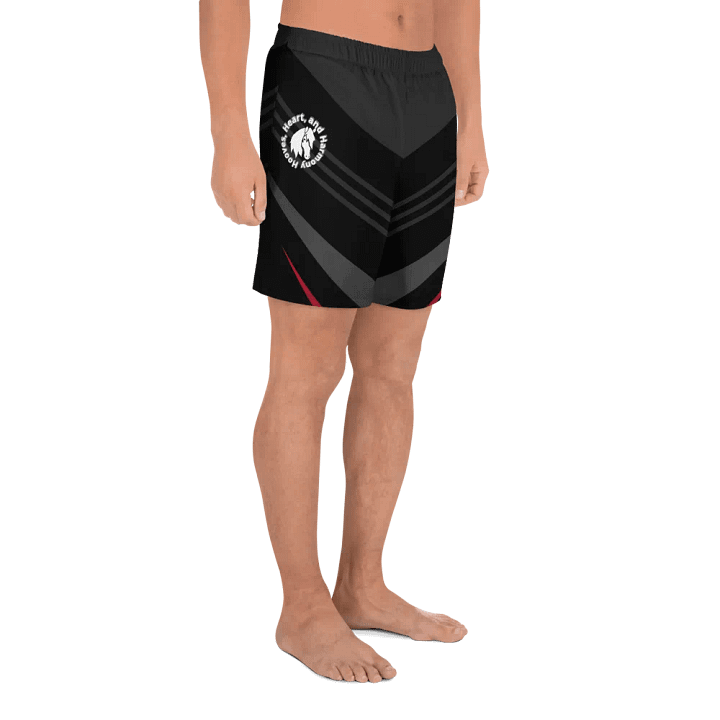Hooves, Heart, and Harmony, background filled Geometric 162-All-Over Print Athletic Shorts product image (1)