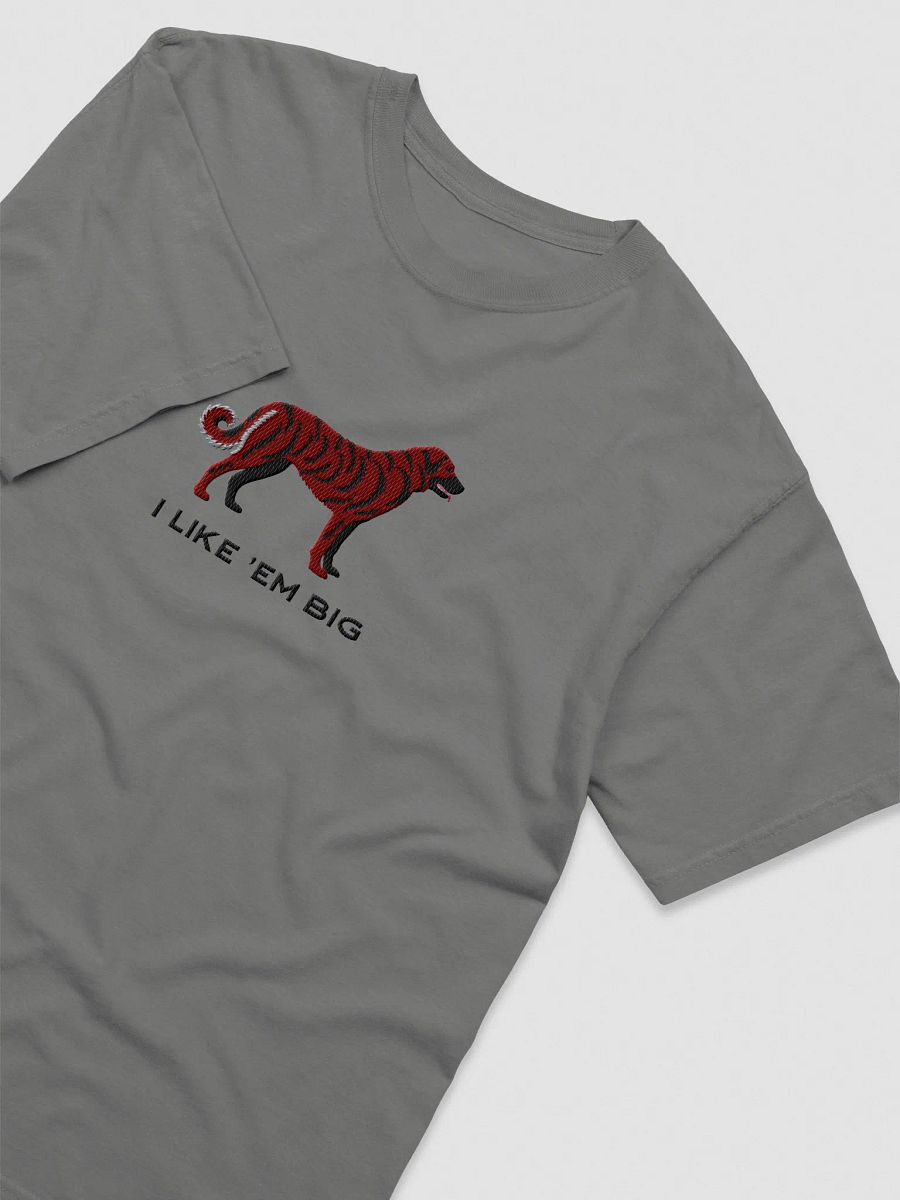 I Like 'Em Big T-Shirt(Embroidered) of an Anatolian Shepherd Dog(Red Brindle) product image (17)