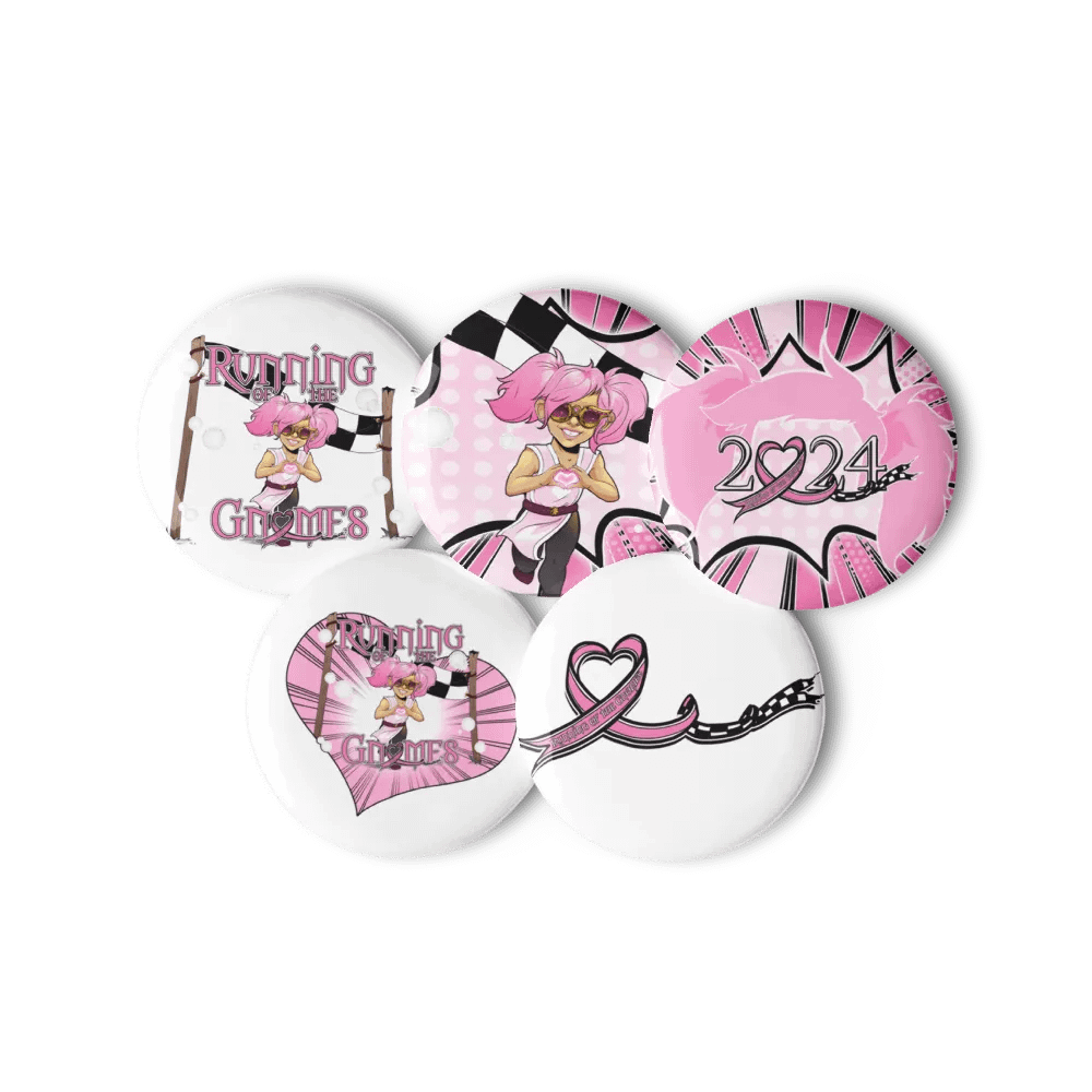 Running of the Gnomes 2024 Logo- by Mischi - Pin Set product image (11)