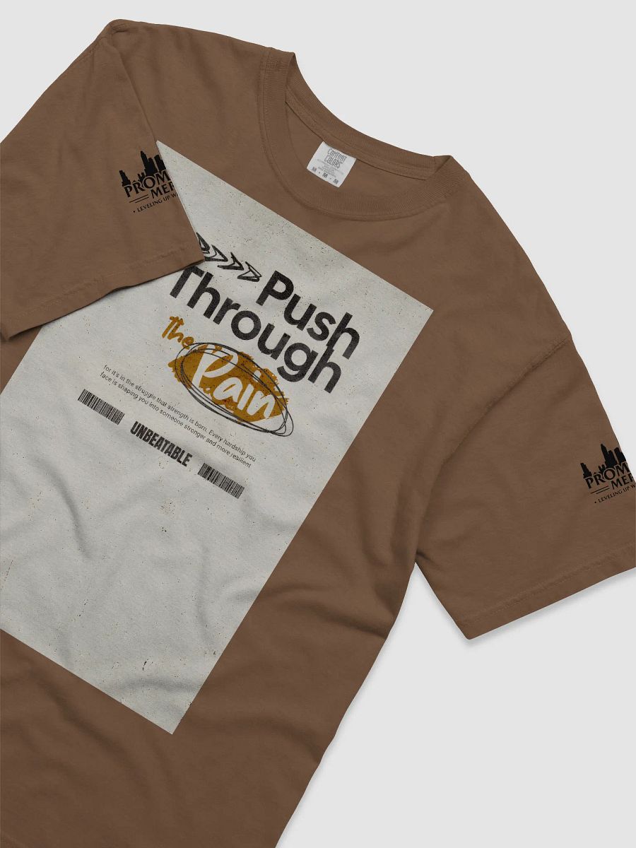 Push through the pain Unisex T-Shirt product image (9)