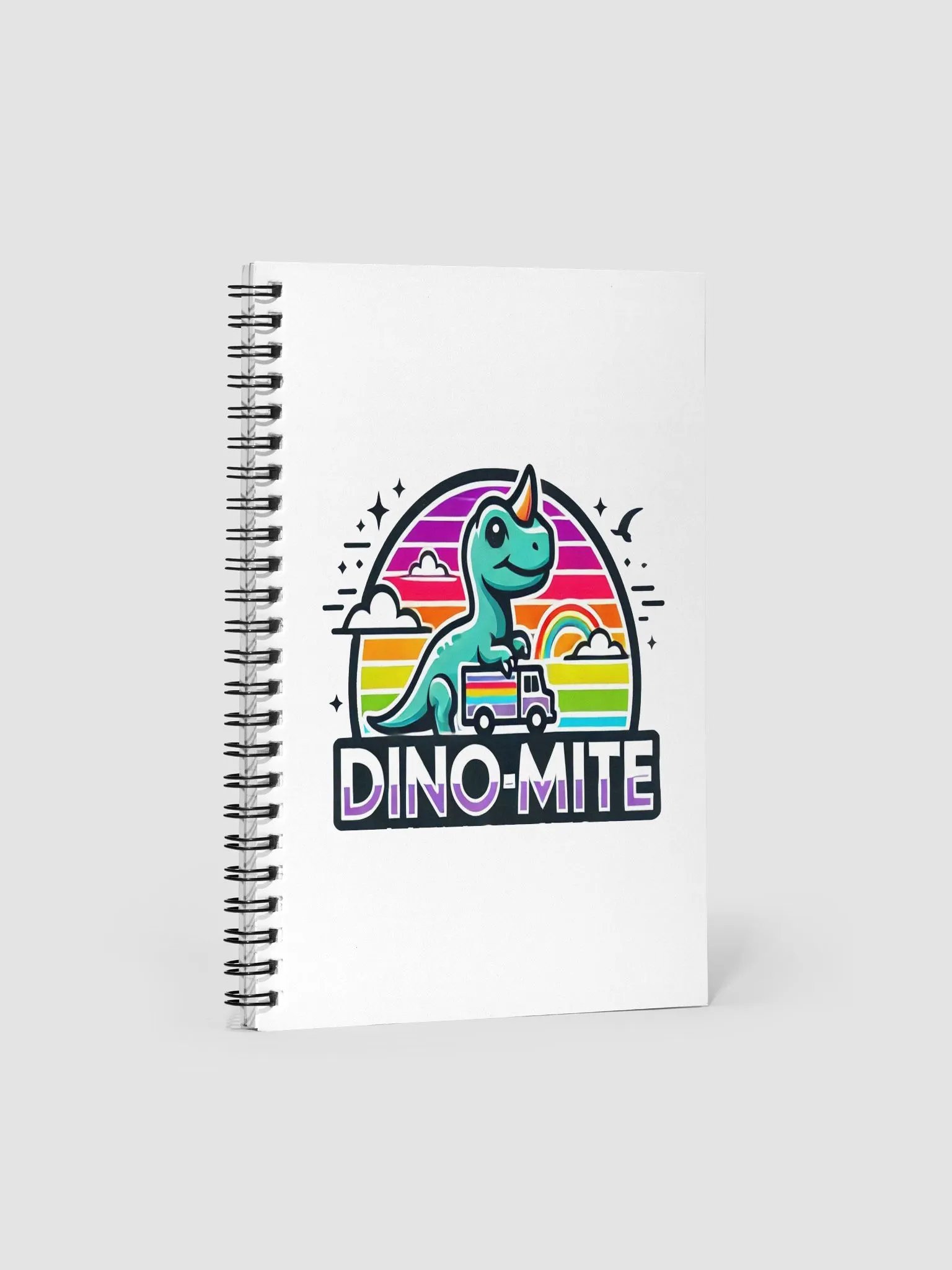 DINO-MITE Spiral Notebook product image (1)