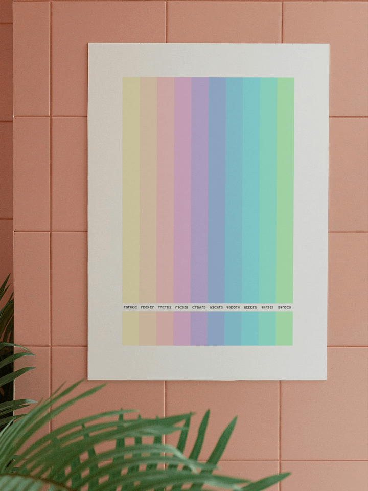 COLOR PALETTE 010 • WALLART DECOR product image (2)