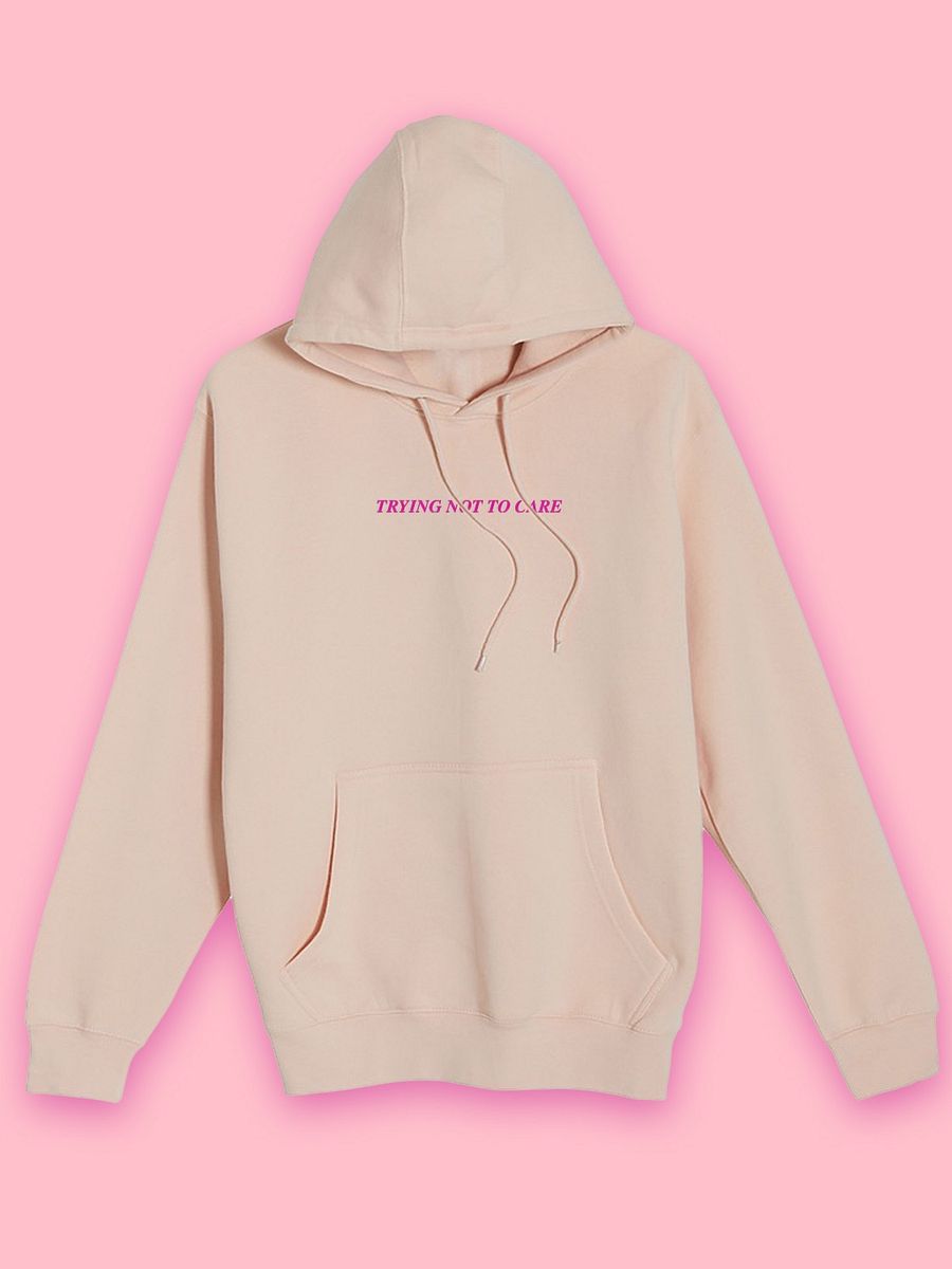 TNTC HOODIE- PALE PINK product image (1)