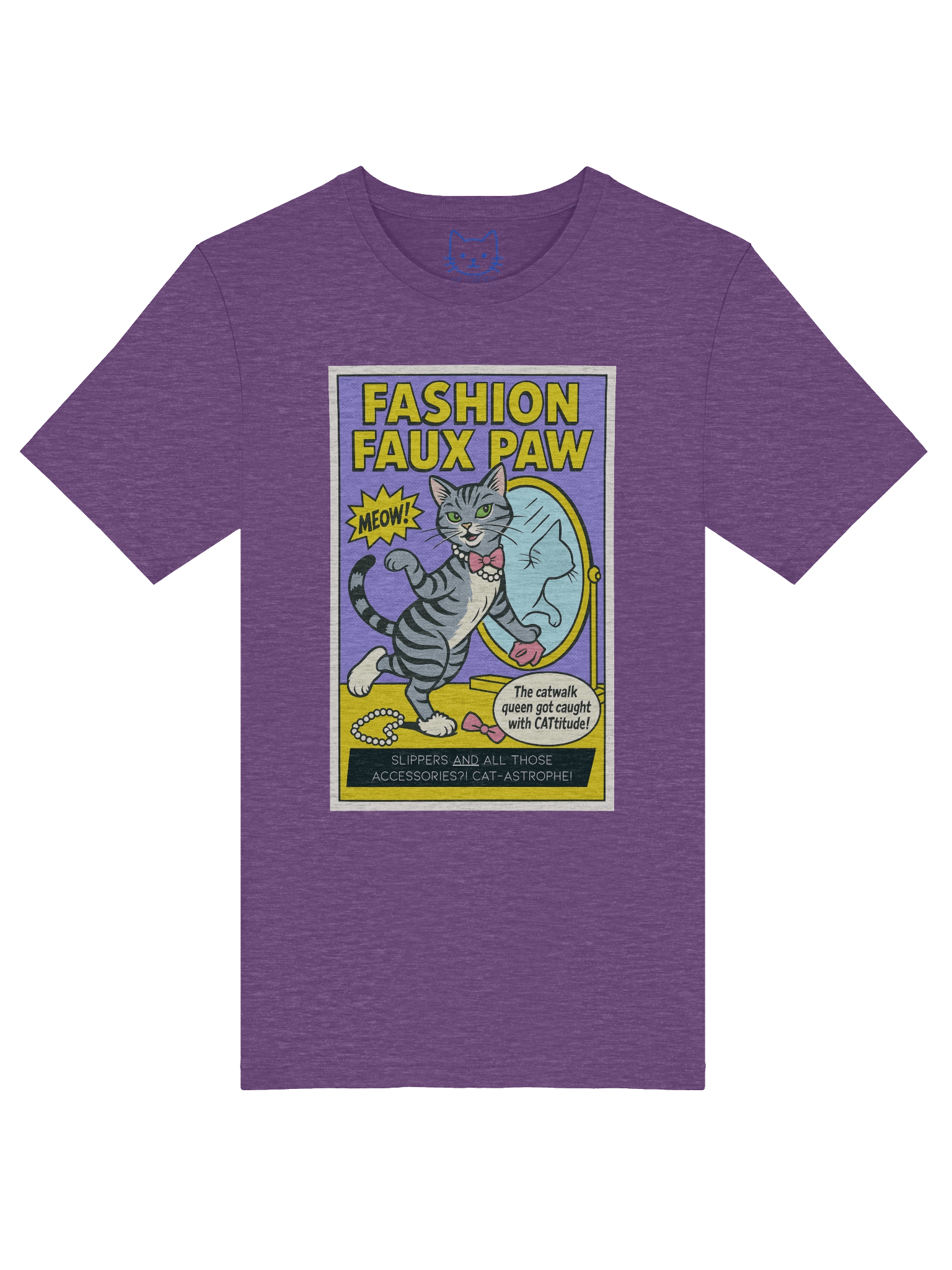 Fashion Faux Paw Catwalk Queen Unisex T-Shirt product image (29)