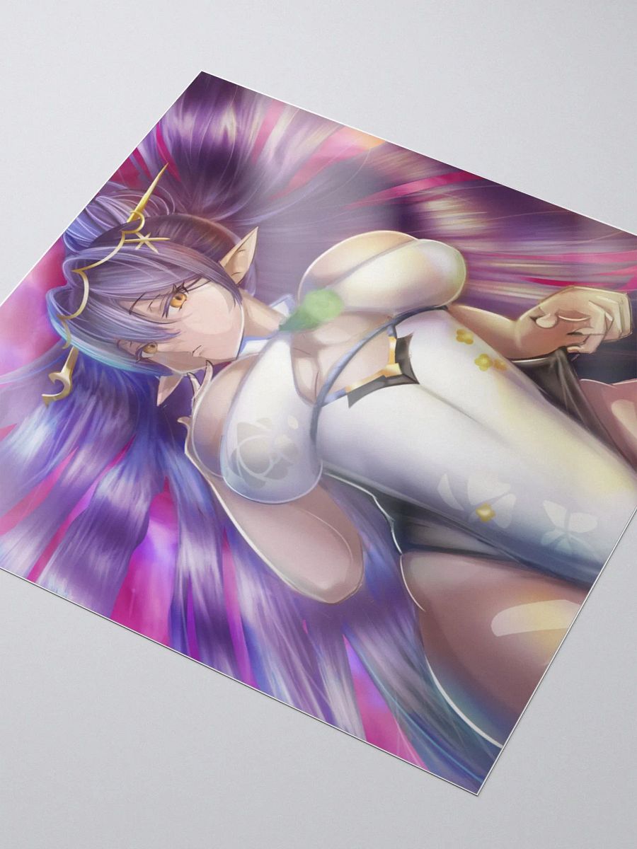 Dark Elf waifu sticker product image (3)