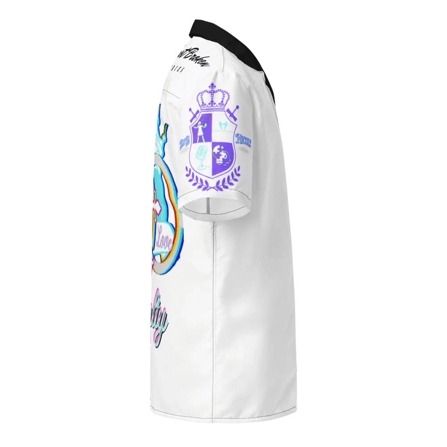 White Tee Button up product image (5)