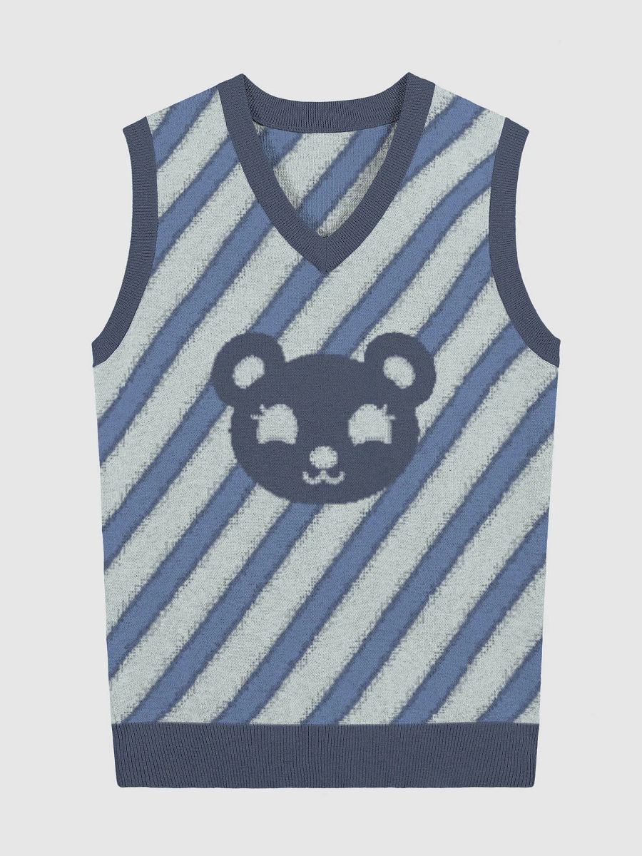 TeddyChan Stripe Vest - Blue product image (2)