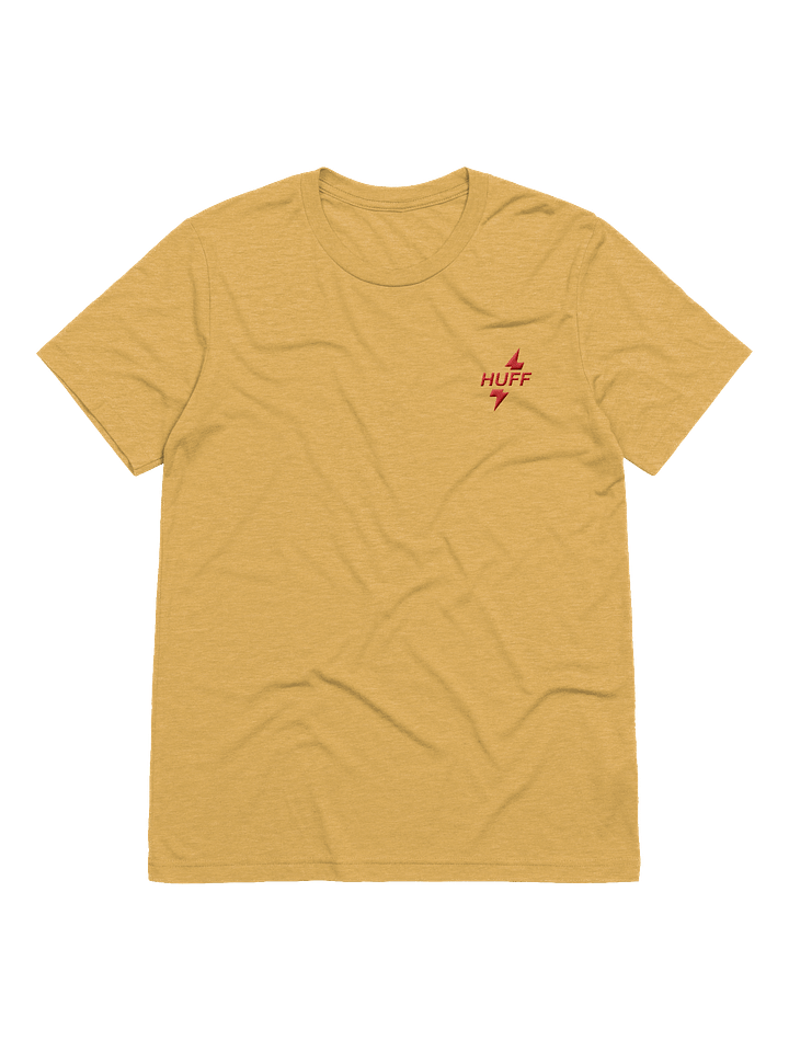 Huff Bolt Short Sleeve T-Shirt Yellow (Small Logo) product image (1)