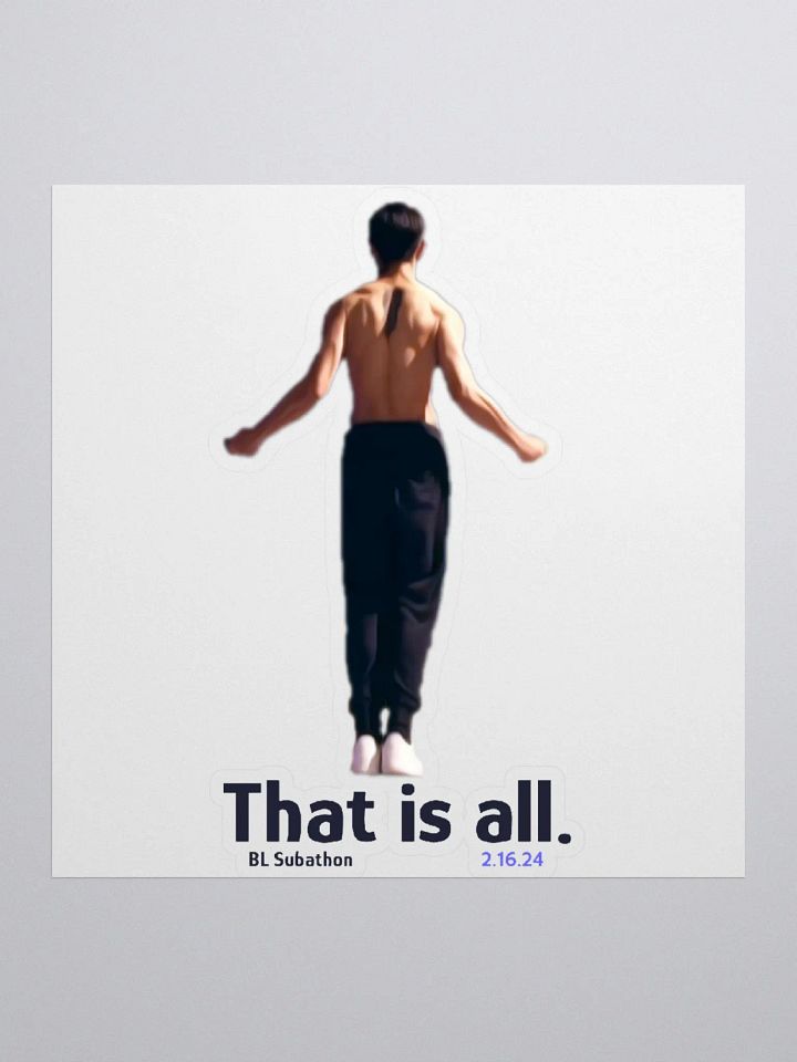 That is All. product image (2)