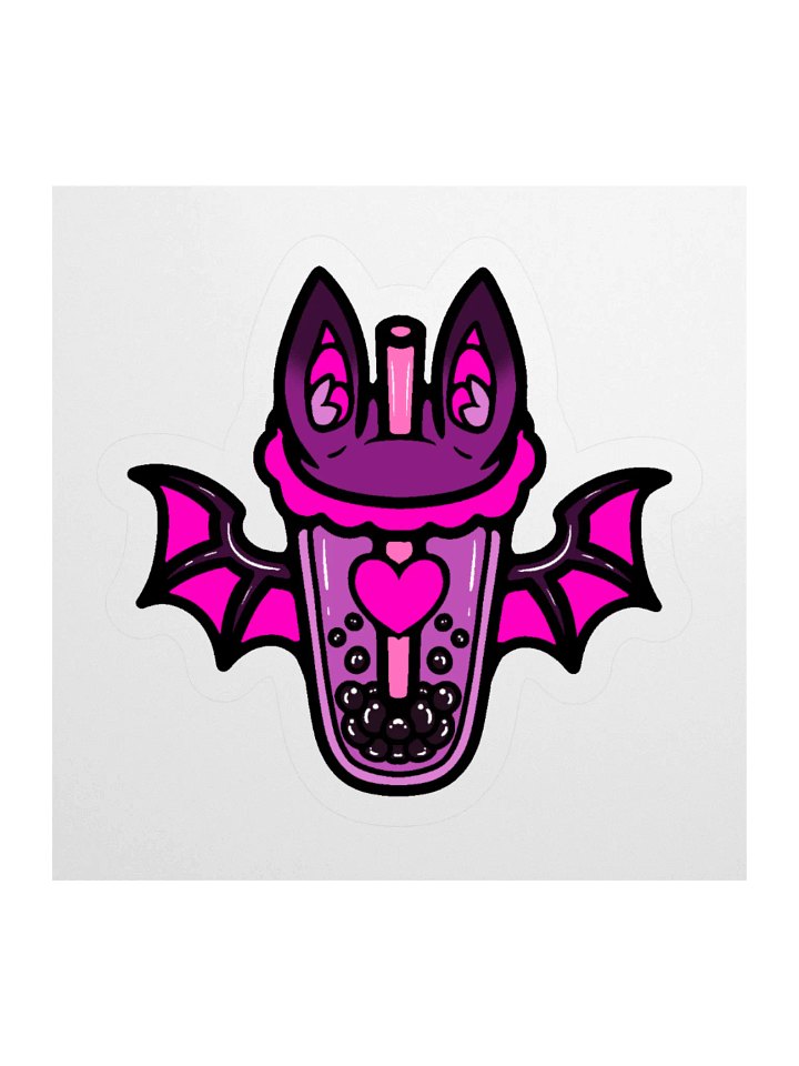 MatchaEXE Pink Bobat Sticker product image (3)