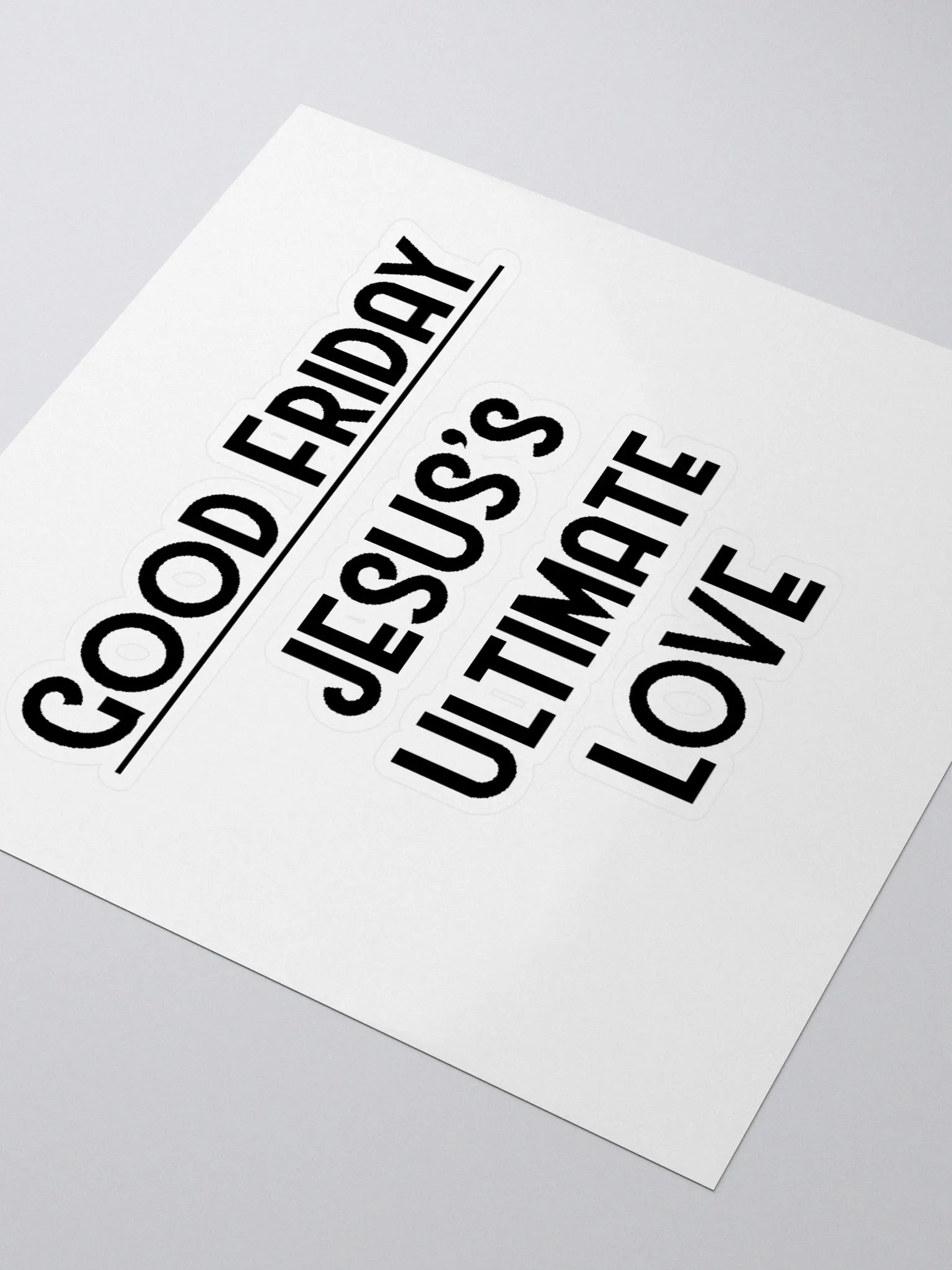 GOOD FRIDAY, JESUS’S ULTIMATES LOVE product image (7)