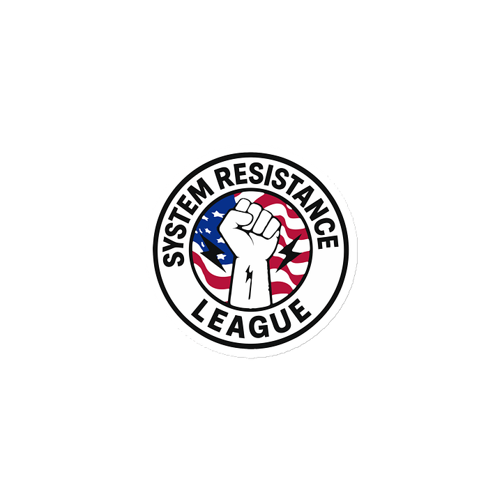 System Resistance League Emblem Die-Cut Magnets product image (1)