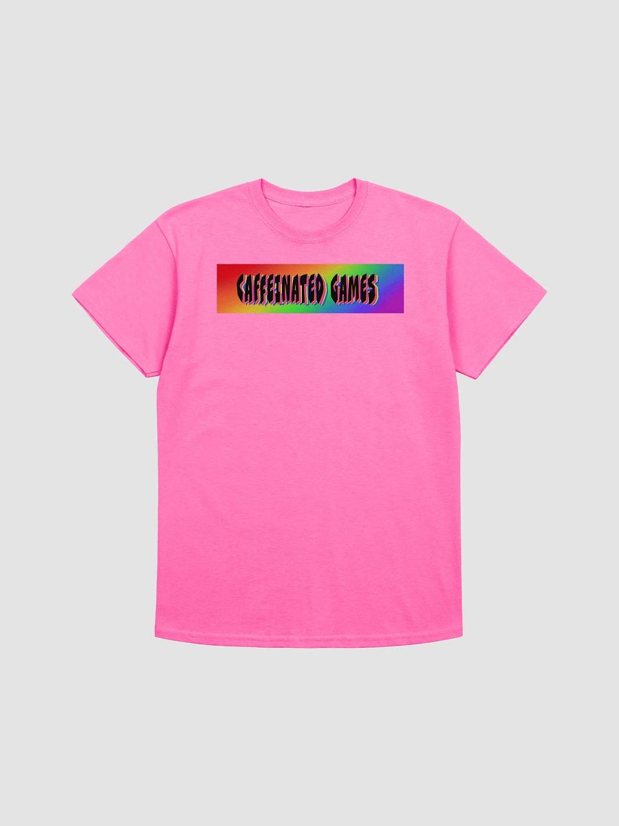 Caffeinated Games Pride Tee product image (1)