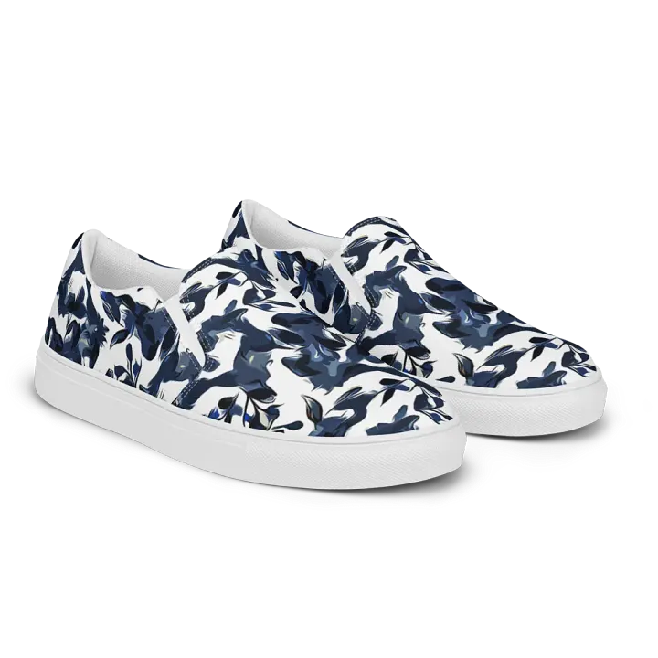 Wild Waves | Men's Slip-On Canvas Shoes product image (2)