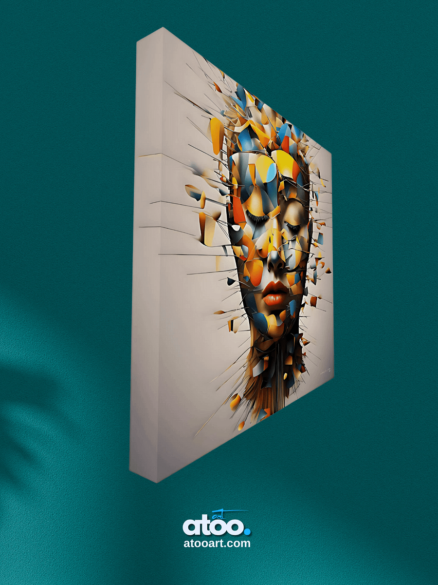 Understanding Women | Abstract Approach | Canvas Artistic Painting product image (8)
