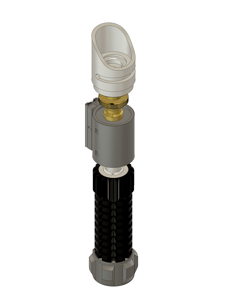 "Kit Bashed" Saber 3D Model product image (1)